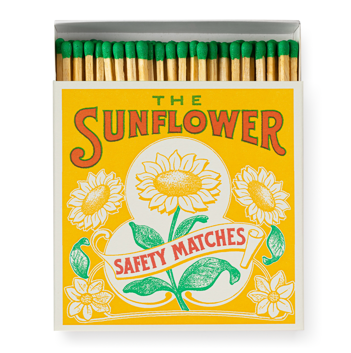 Sunflower | Square - Safety Matches
