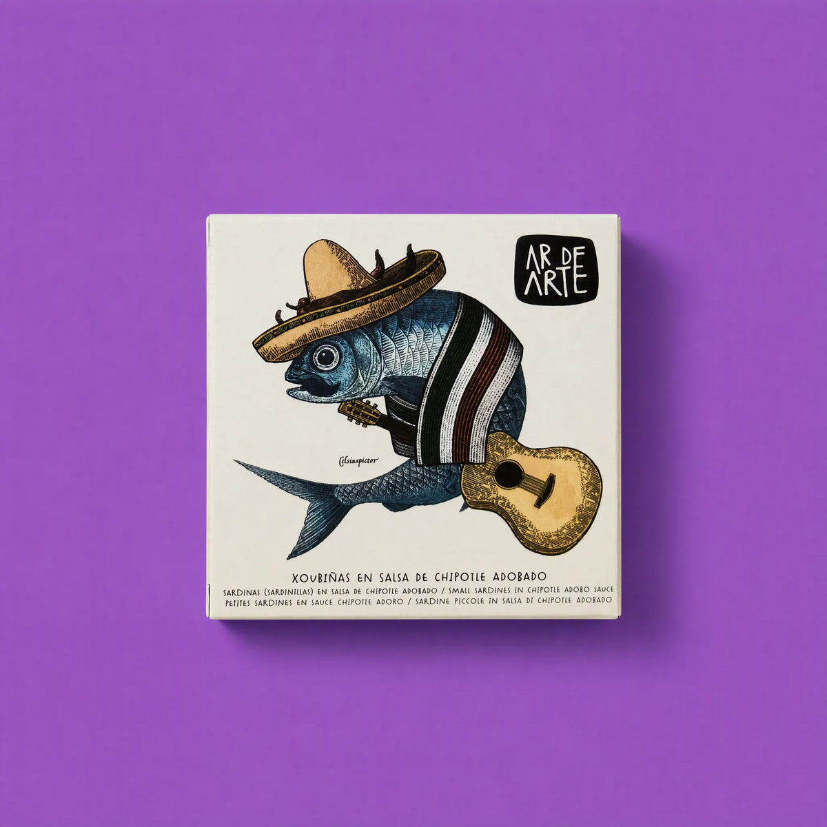 Ar de Arte Sardines (Xoubiñas) in Marinated Chipotle Sauce