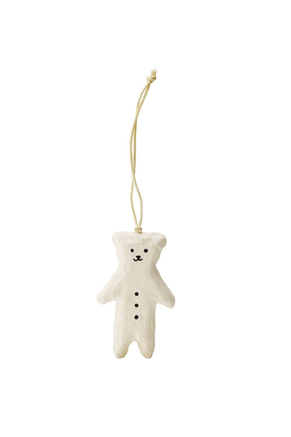 Holiday Ornament White Bear