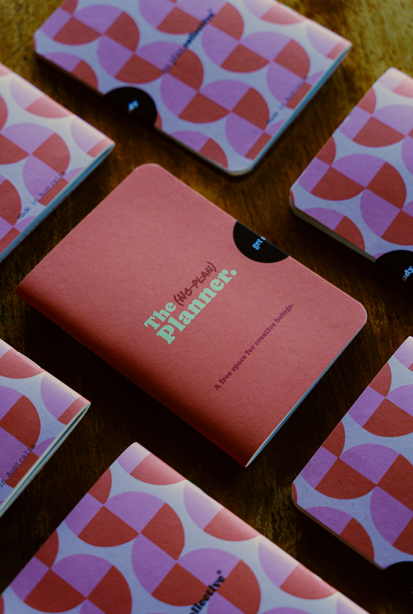 Journal & Undated planner A6 - RED