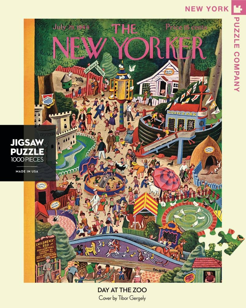 NYPC 1000 Pc Puzzle - A Day at the Zoo