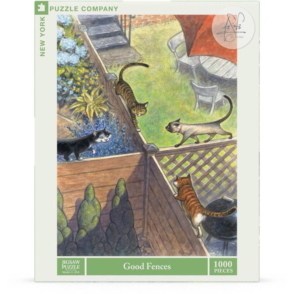 NYPC 1000 Pc Puzzle - Good Fences