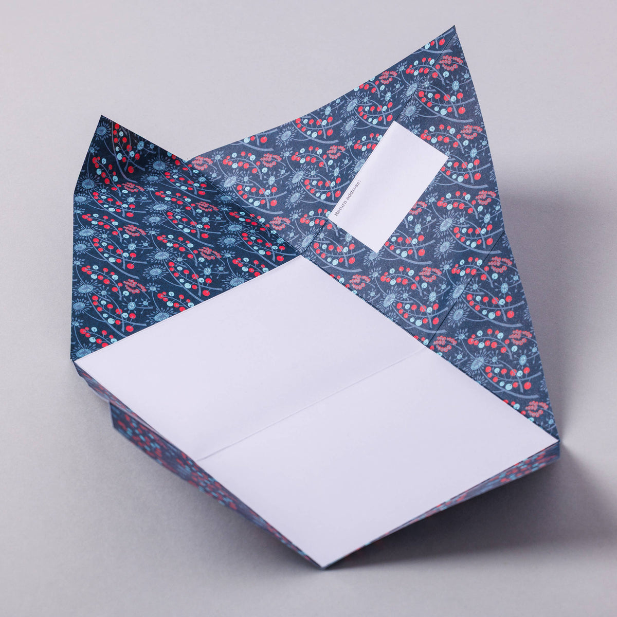 Pigeonposted - Hedgerow Pigeon, Folding Letter Set – Pack of 6 Letters