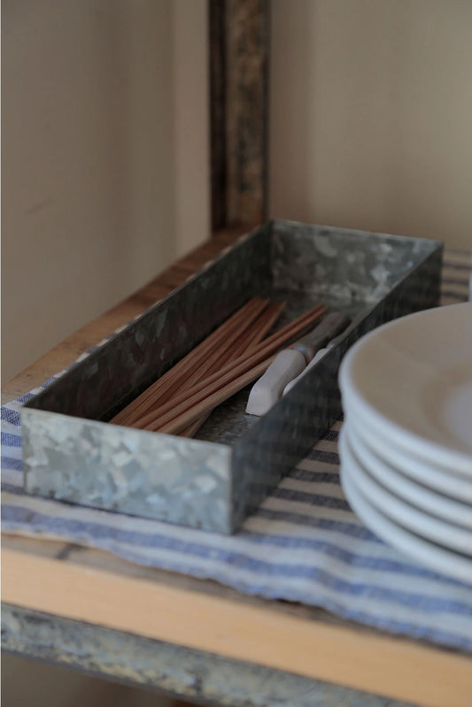 Fog Linen Works Cutlery Tray / Tin