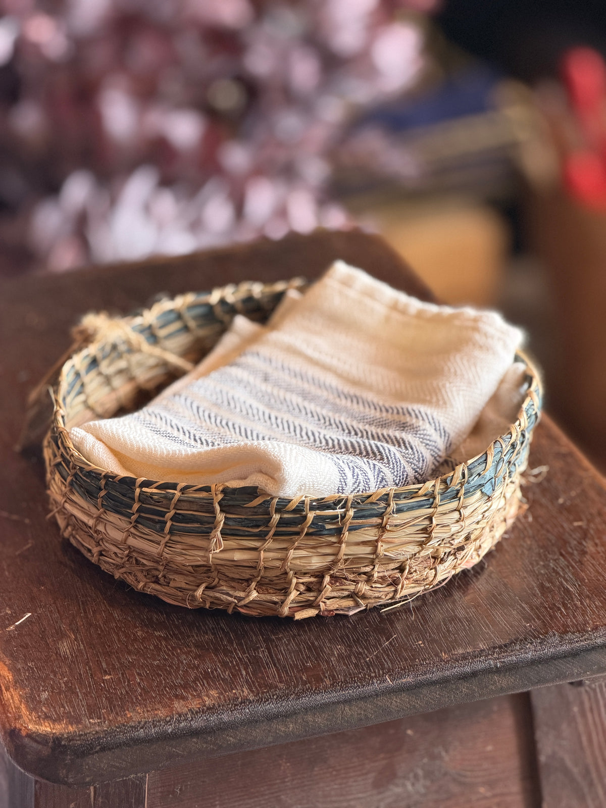 Hand Woven Natural Fibre Baskets