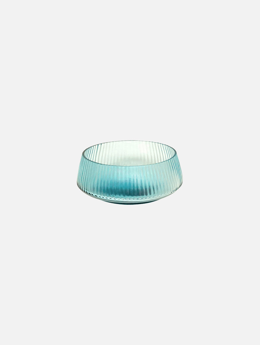 Brian Tunks Cut Glass Iguassu Bowl, mini