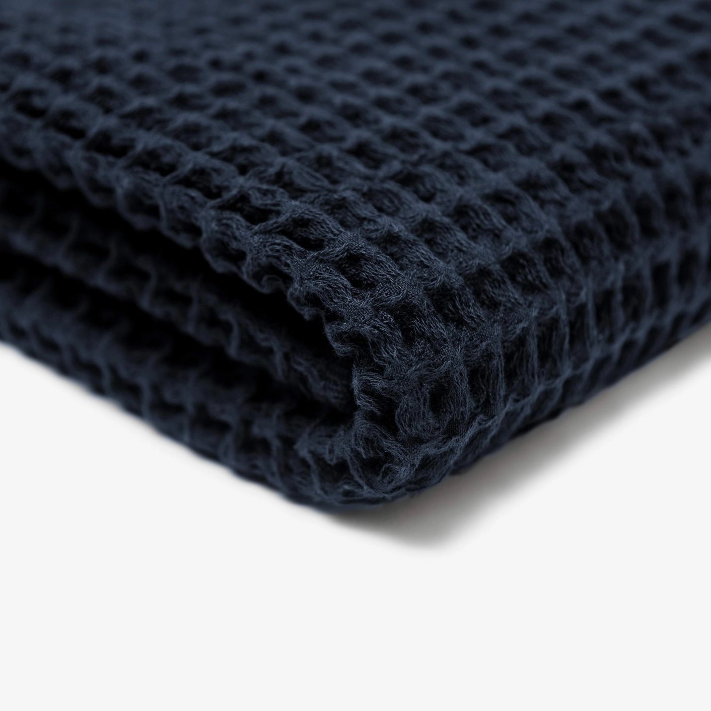 Onsen Waffle Towel Set: Twilight Blue