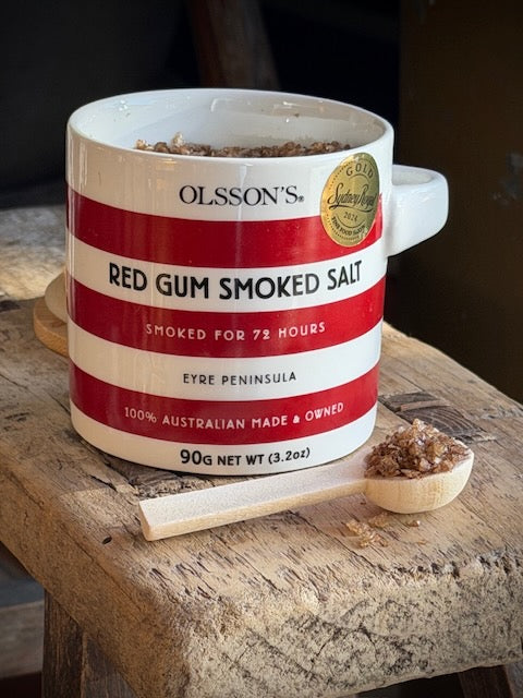 Olsson's Red Gum Smoked Salt Stoneware Jar 90g