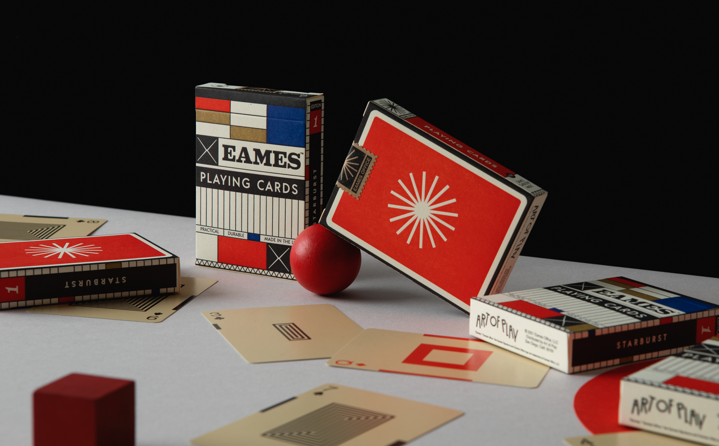 Art of Play Playing Cards 'Eames Starburst'