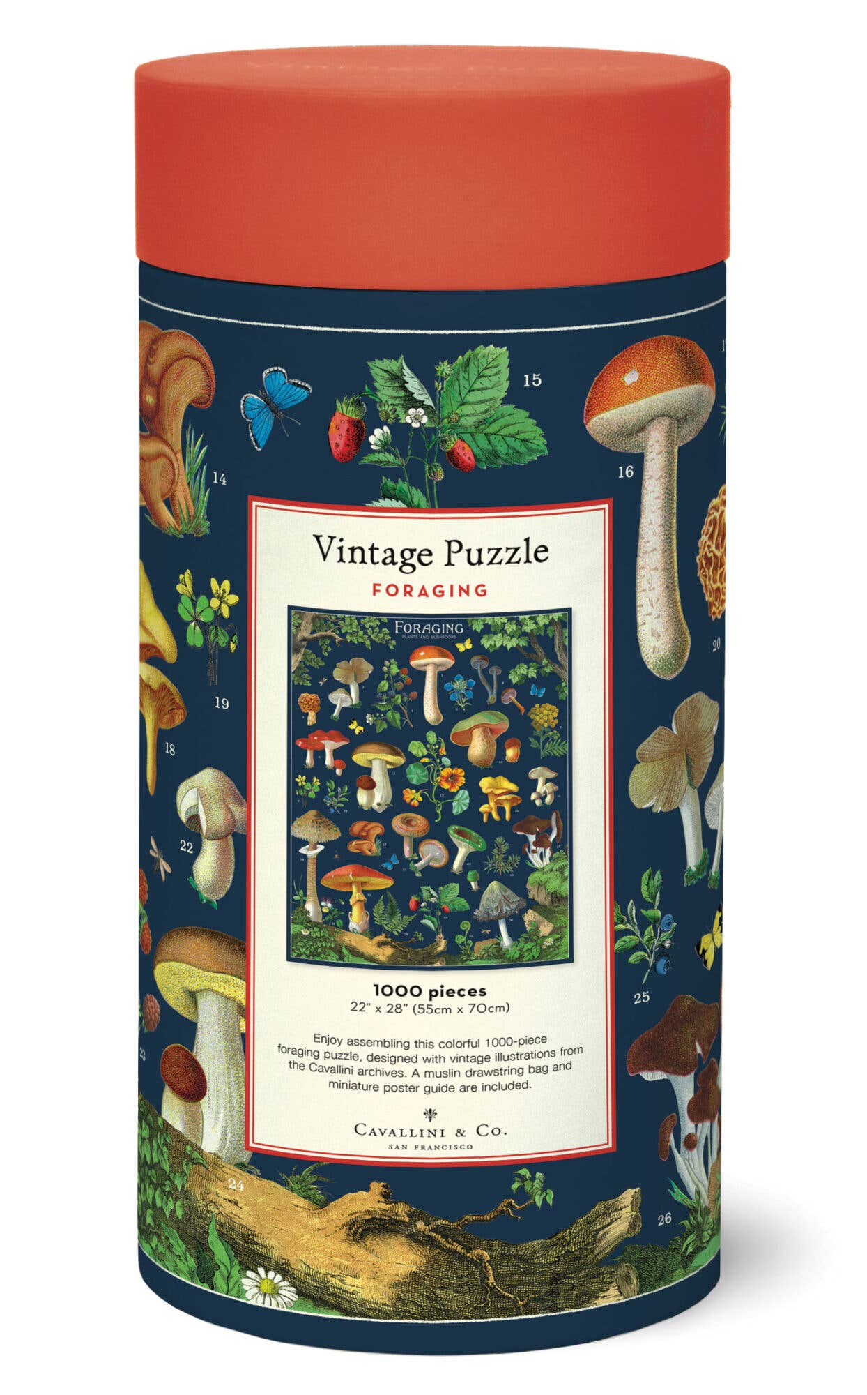 Cavallini - 1000 Pc Puzzle Foraging