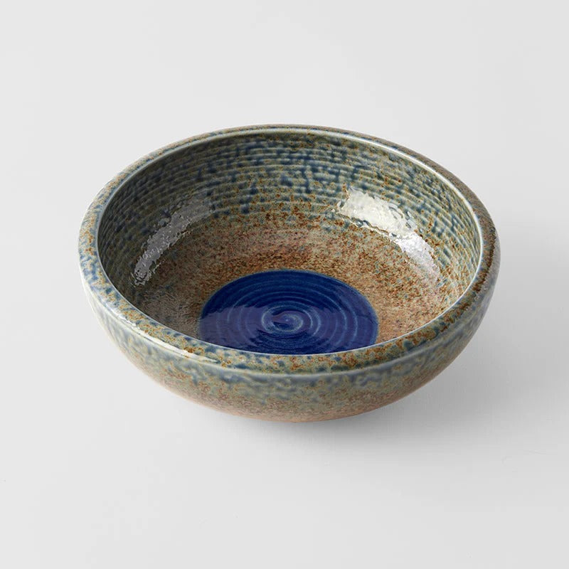 Made in Japan - Bowl Thick Edge 24cm Earth & Sky Glaze