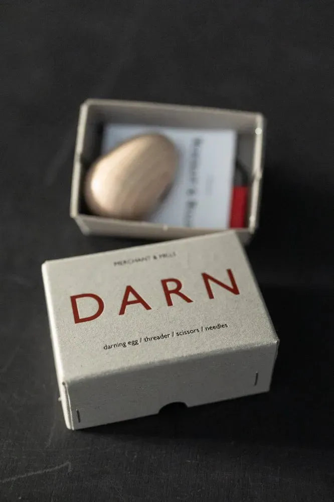 Essential Darning Kit In Handsome Box