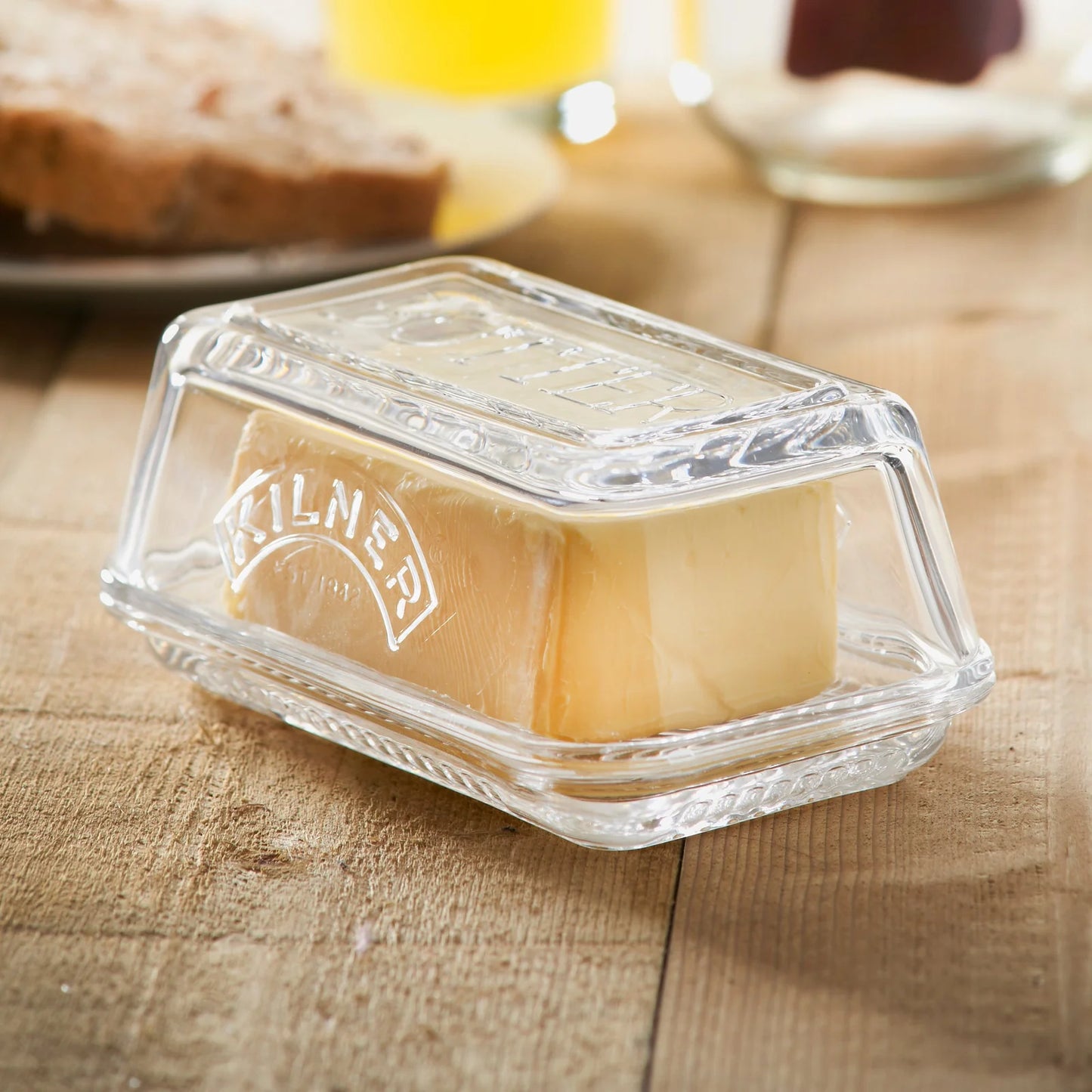 KILNER BUTTER DISH 71MM X 99MM