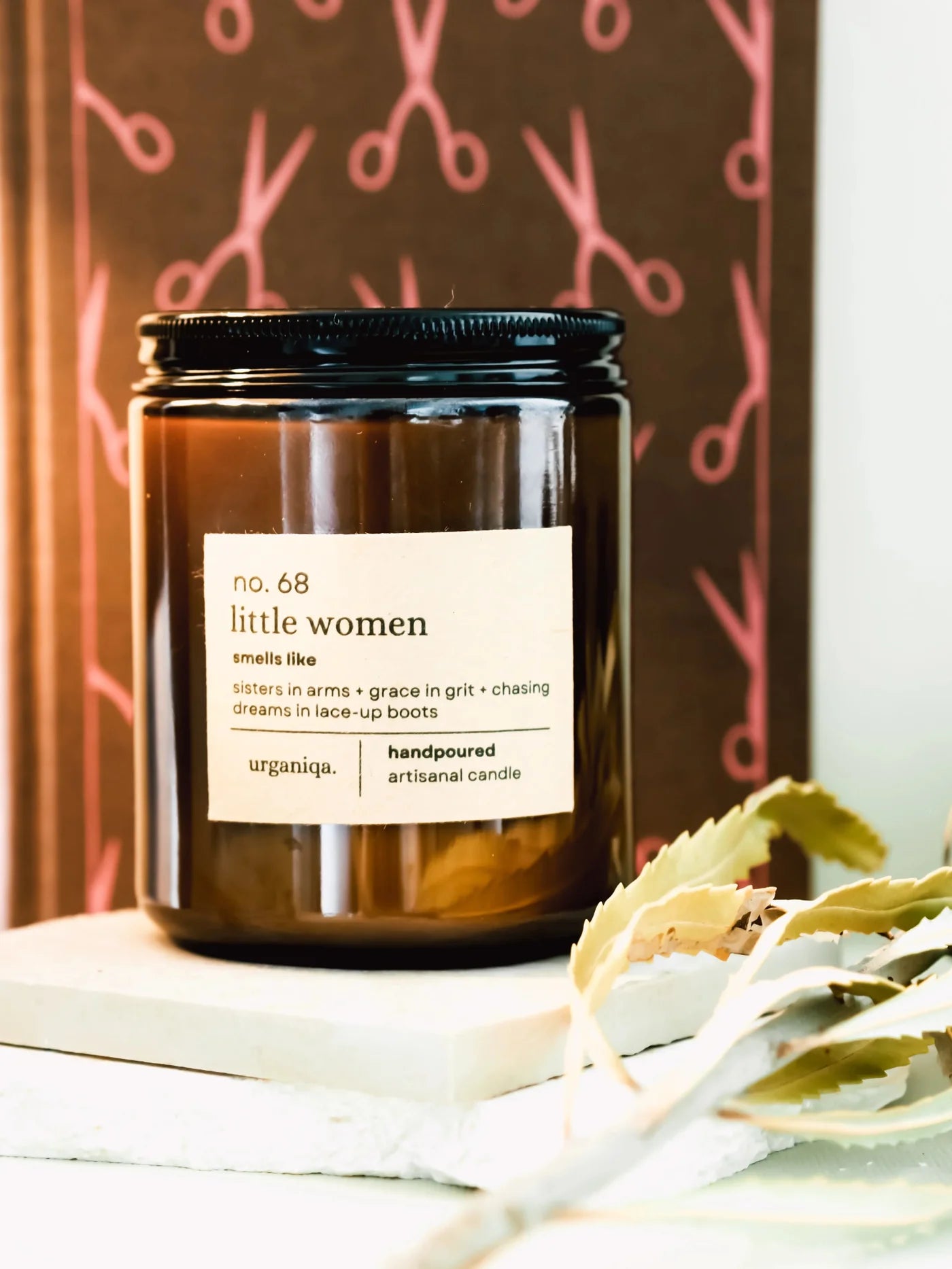 Urganiqa - Little Women Literary-inspired Scented Candle