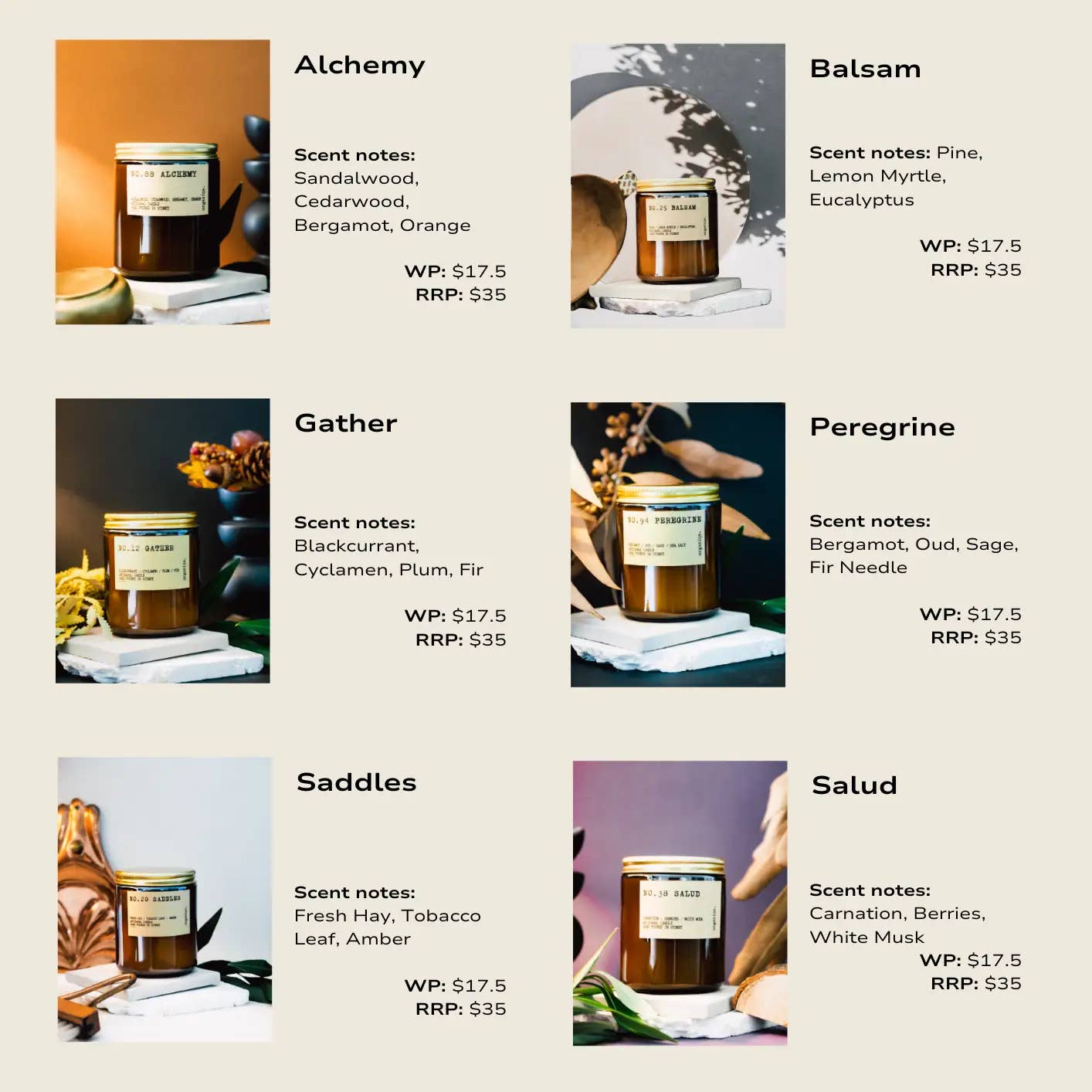 Urganiqa - Santal Scented Soy Candle | Ritual Collection