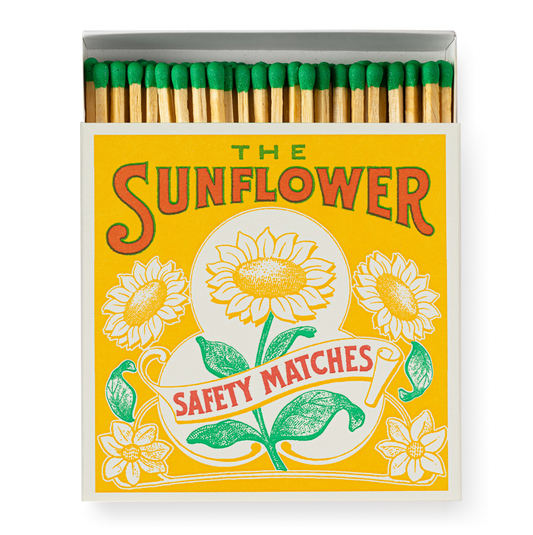 Sunflower | Square - Safety Matches