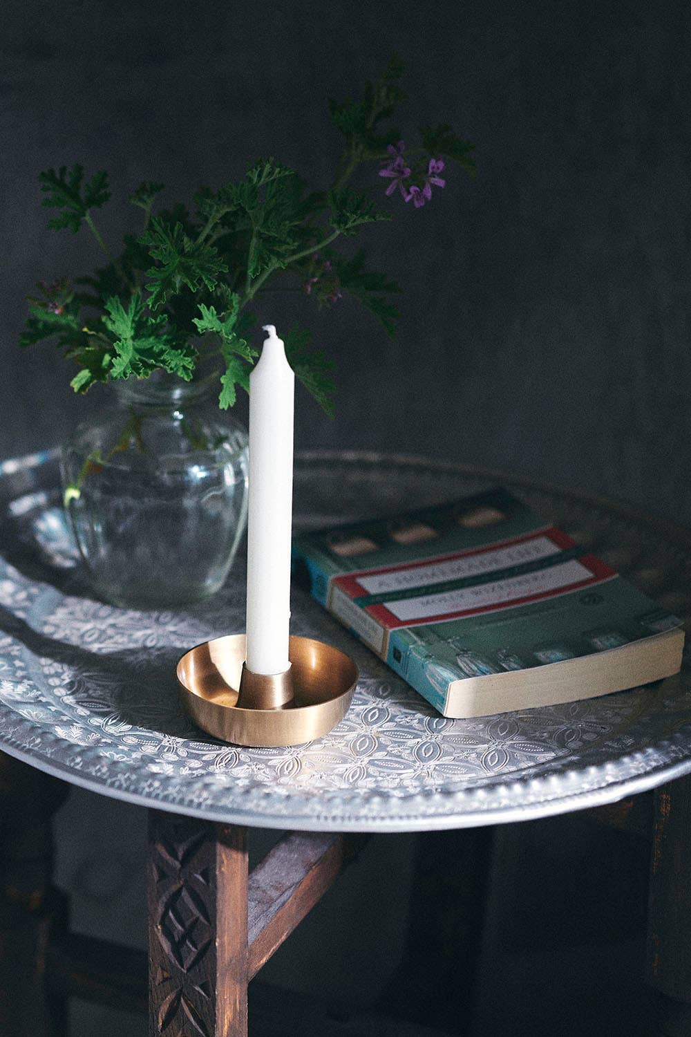Brass Candle Holder
