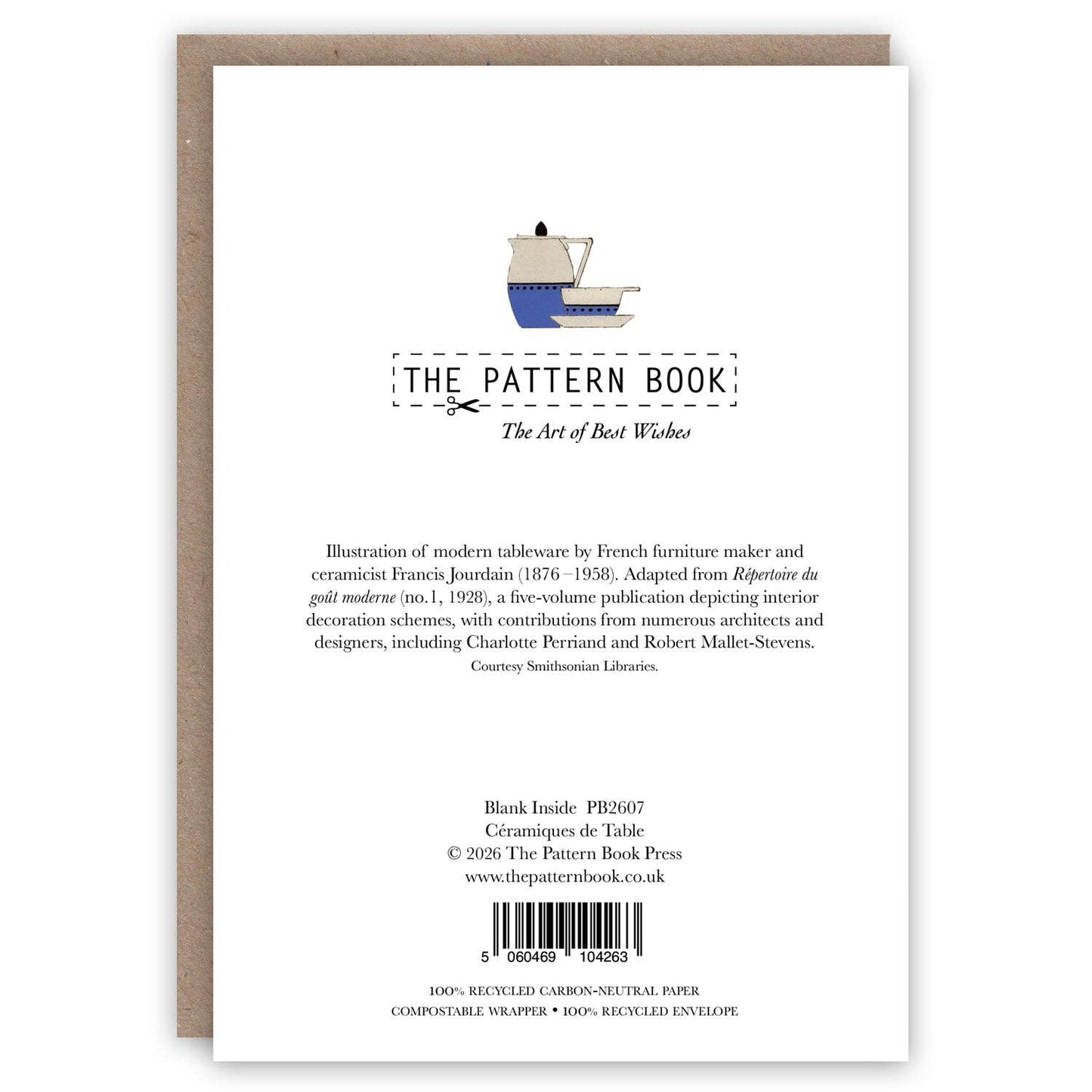 The Pattern Book - Ceramiques de Table