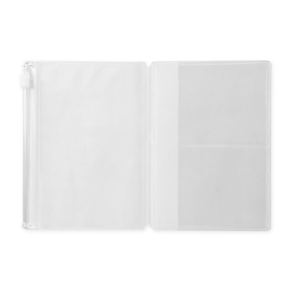 TRAVELER'S 004 Zipper Case Notebook Refill Passport Size