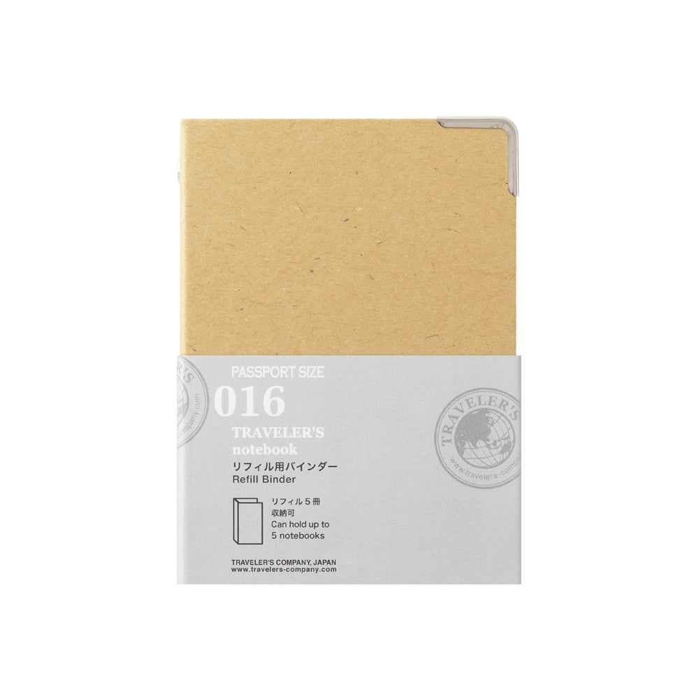 TRAVELER'S 016 Binder Passport Size