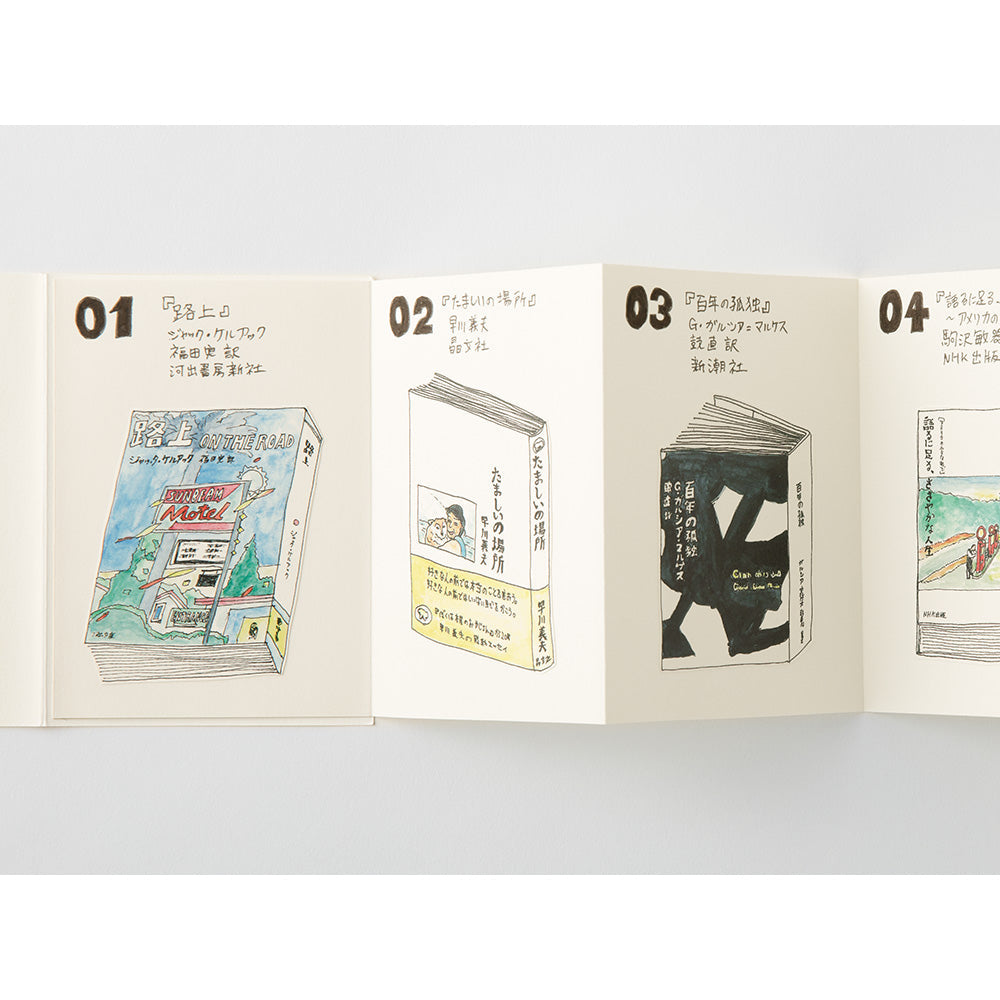 TRAVELER'S  018 Accordion Fold Notebook Refill Passport Size