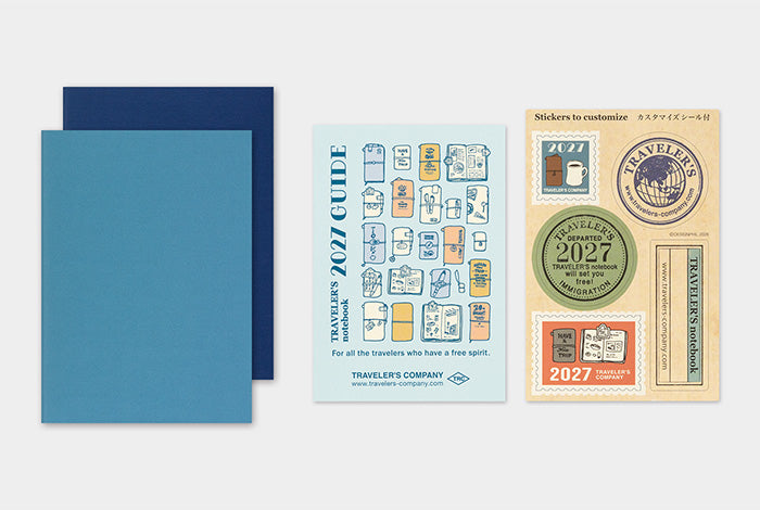 TRAVELER'S 2027 Passport Weekly Diary Notebook Insert — image 2