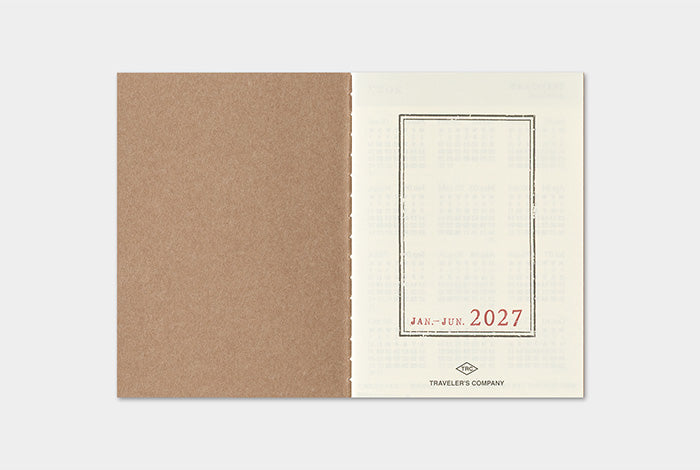 TRAVELER'S 2027 Passport Weekly Diary Notebook Insert — image 3