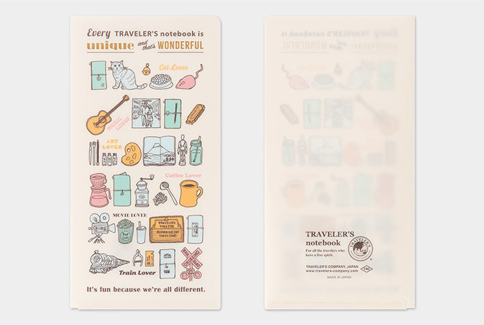 TRAVELER'S 2027 Clear Folder Regular — image 2