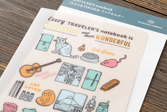 TRAVELER'S 2027 Clear Folder Regular — image 3