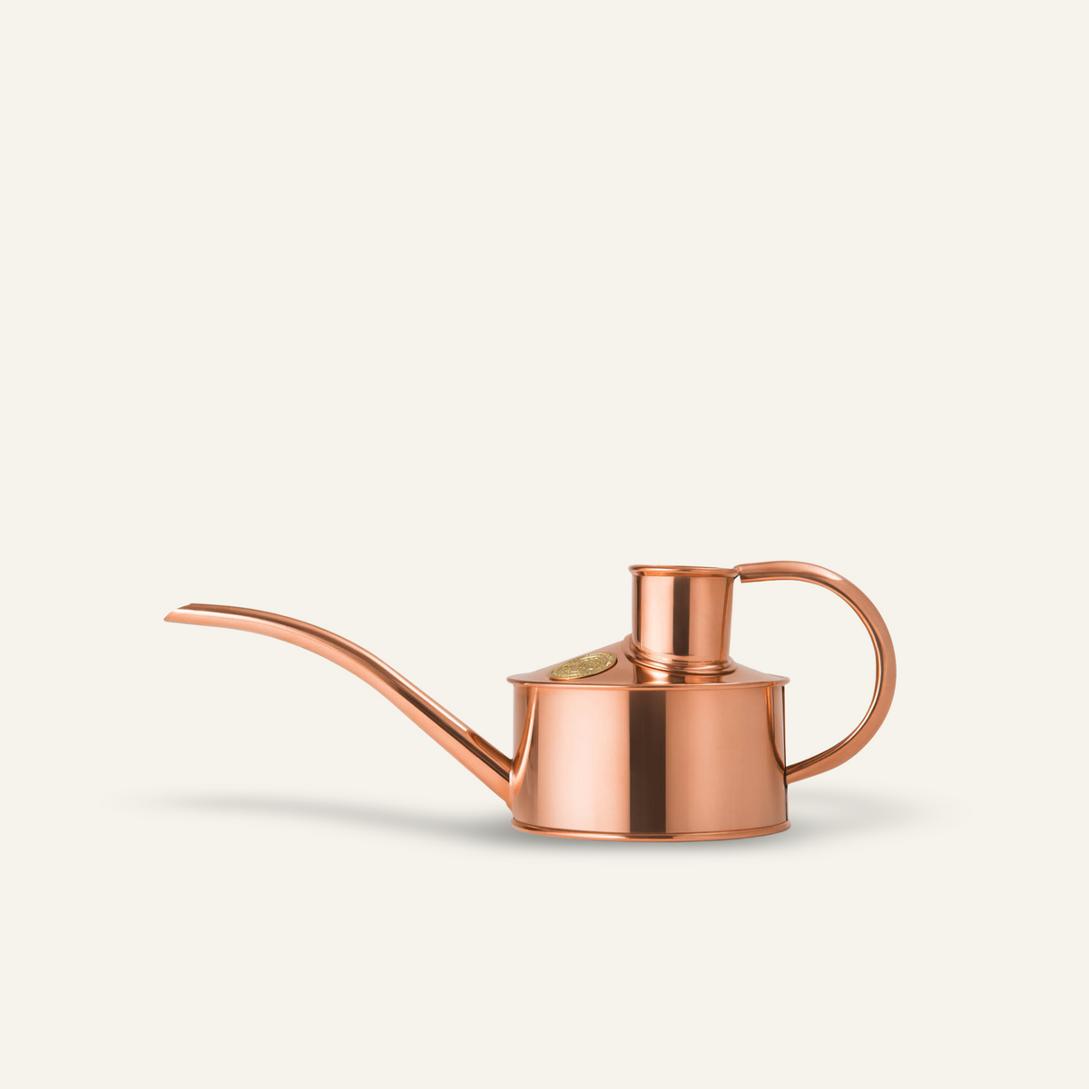 Haws Fazeley Flow one pint watering can in polished Copper