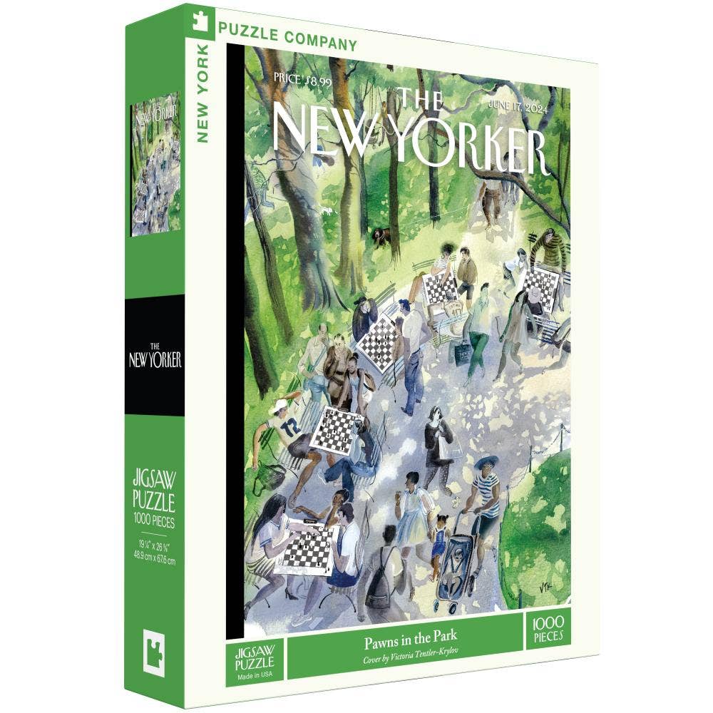 NYPC 1000 Pc Puzzle - Pawns in Park