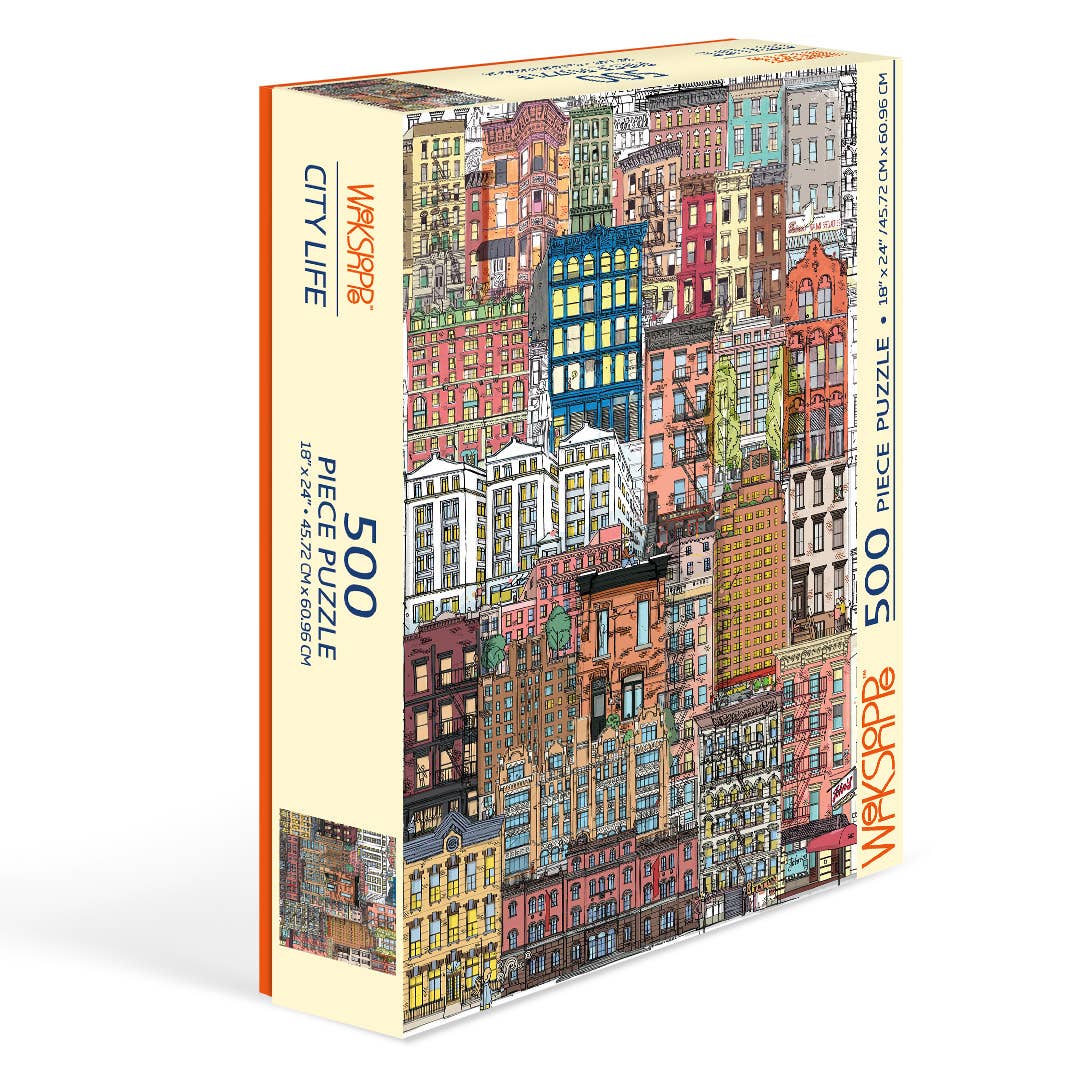 WerkShoppe 500 Pc Puzzle – City Life