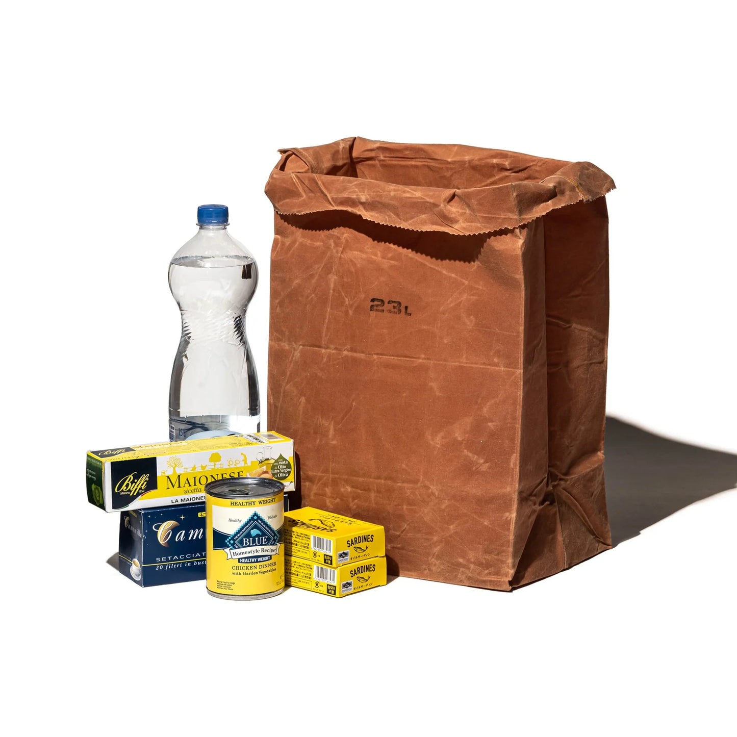 Puebco Waxed Cotton Grocery Bags