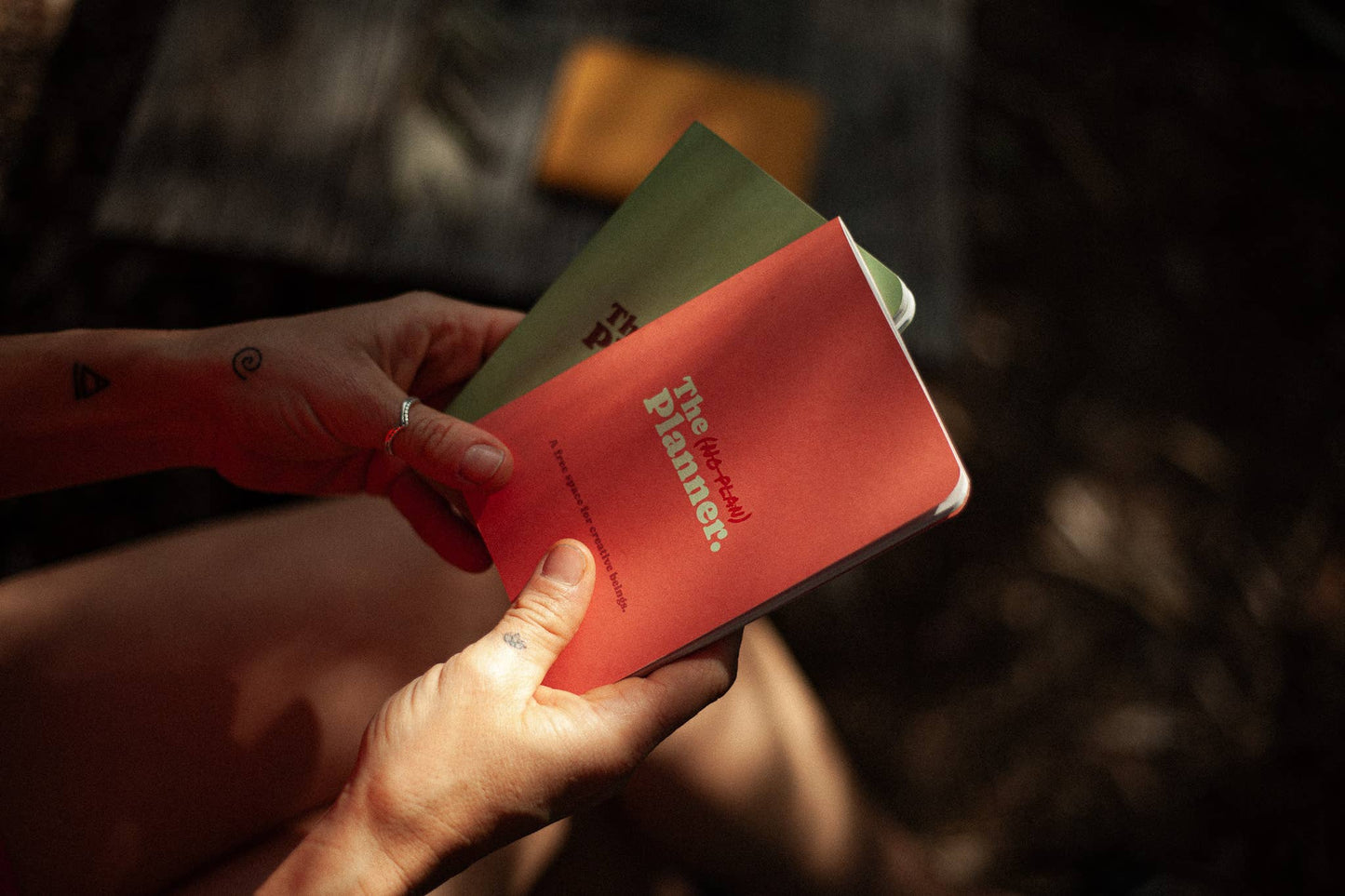 Journal & Undated planner A6 - RED