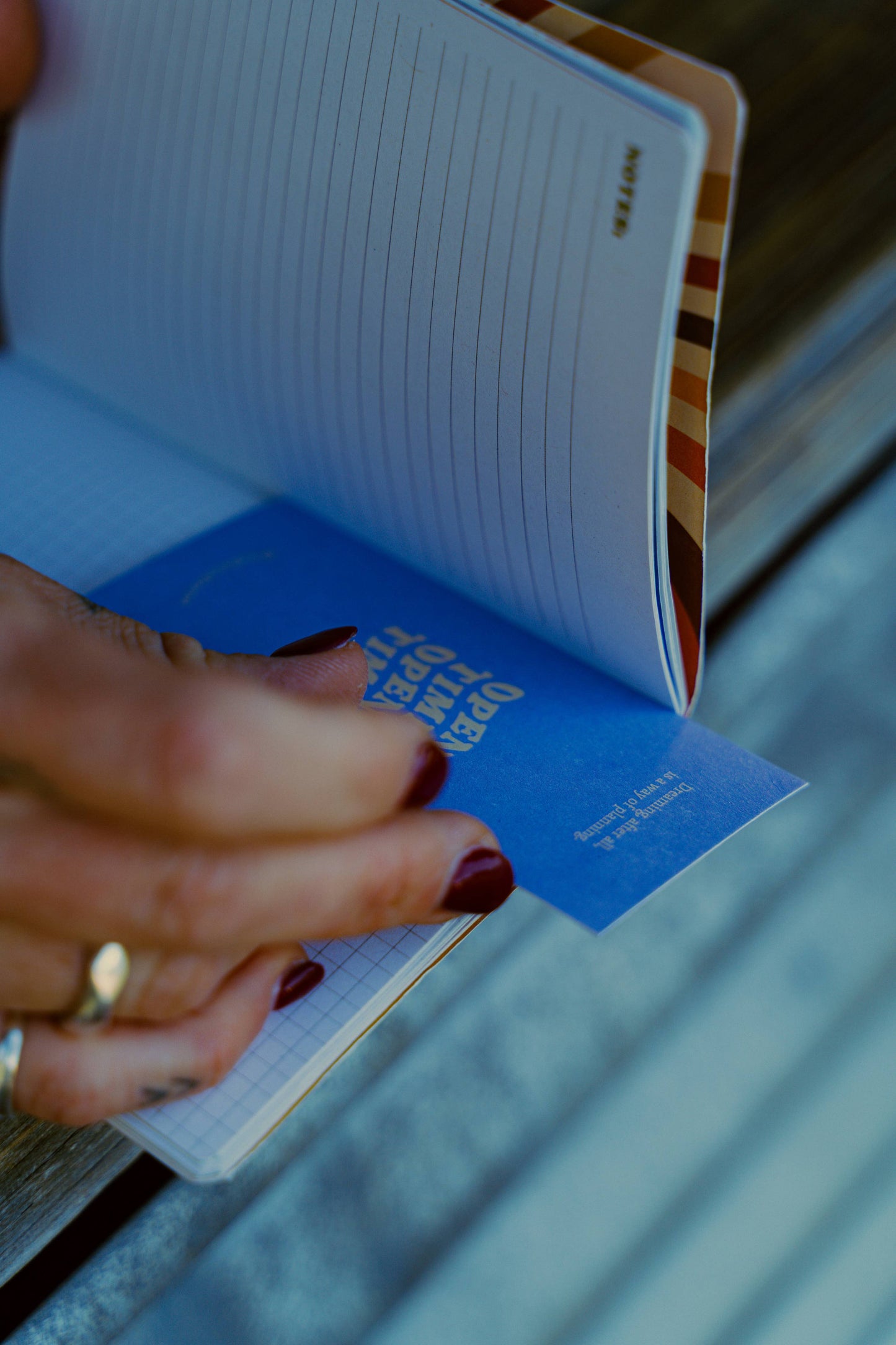 Journal & Undated planner A6 - YELLOW
