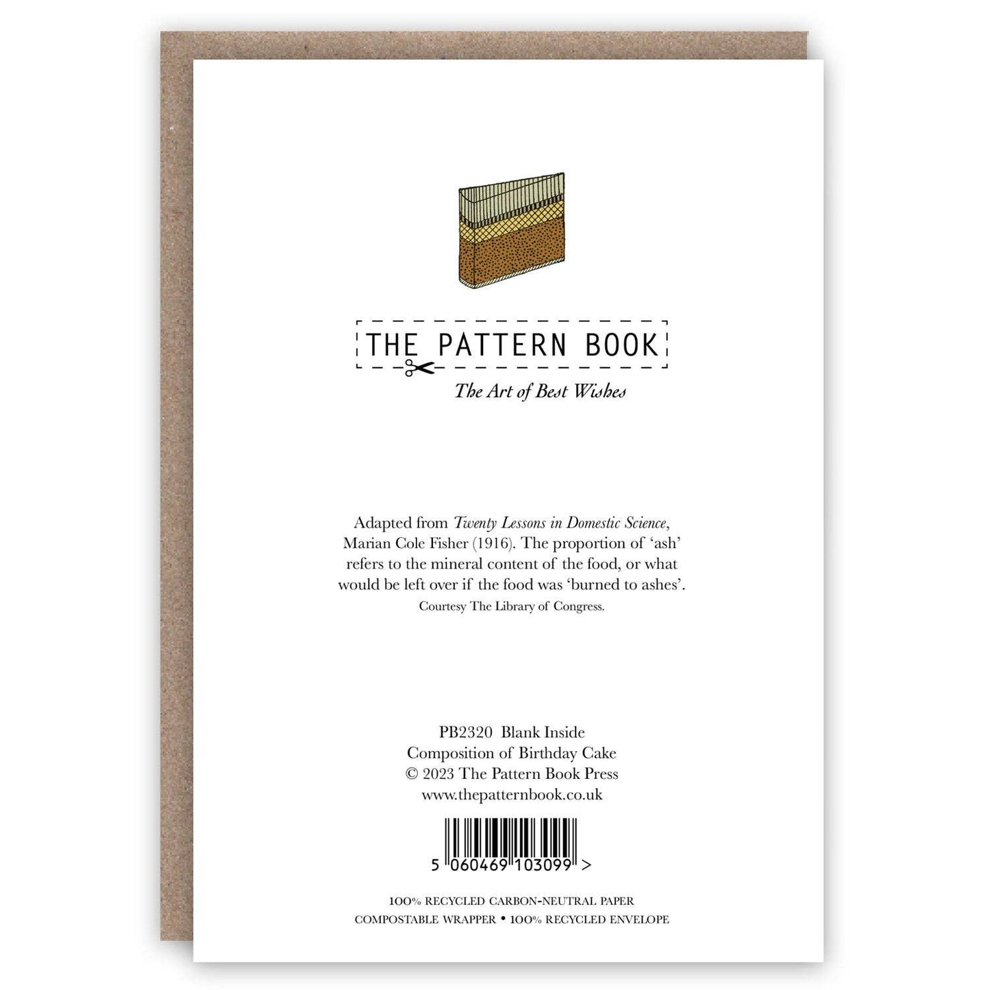 The Pattern Book - Composition of Birthday Cake