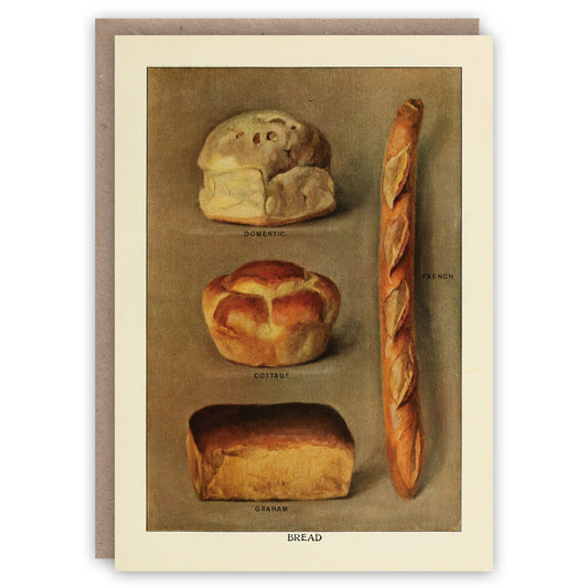 The Pattern Book - Bread greeting card