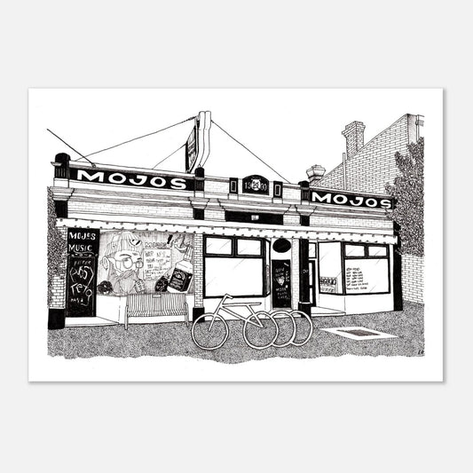 Kiss City Art: Mojos Bar, Fremantle