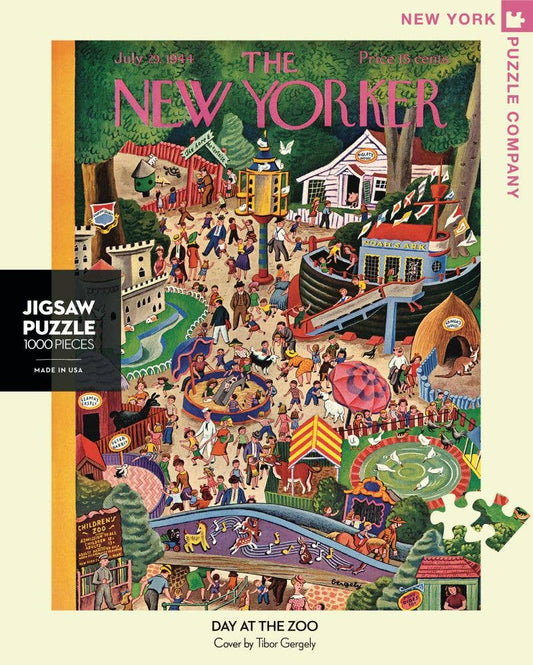 NYPC 1000 Pc Puzzle - A Day at the Zoo