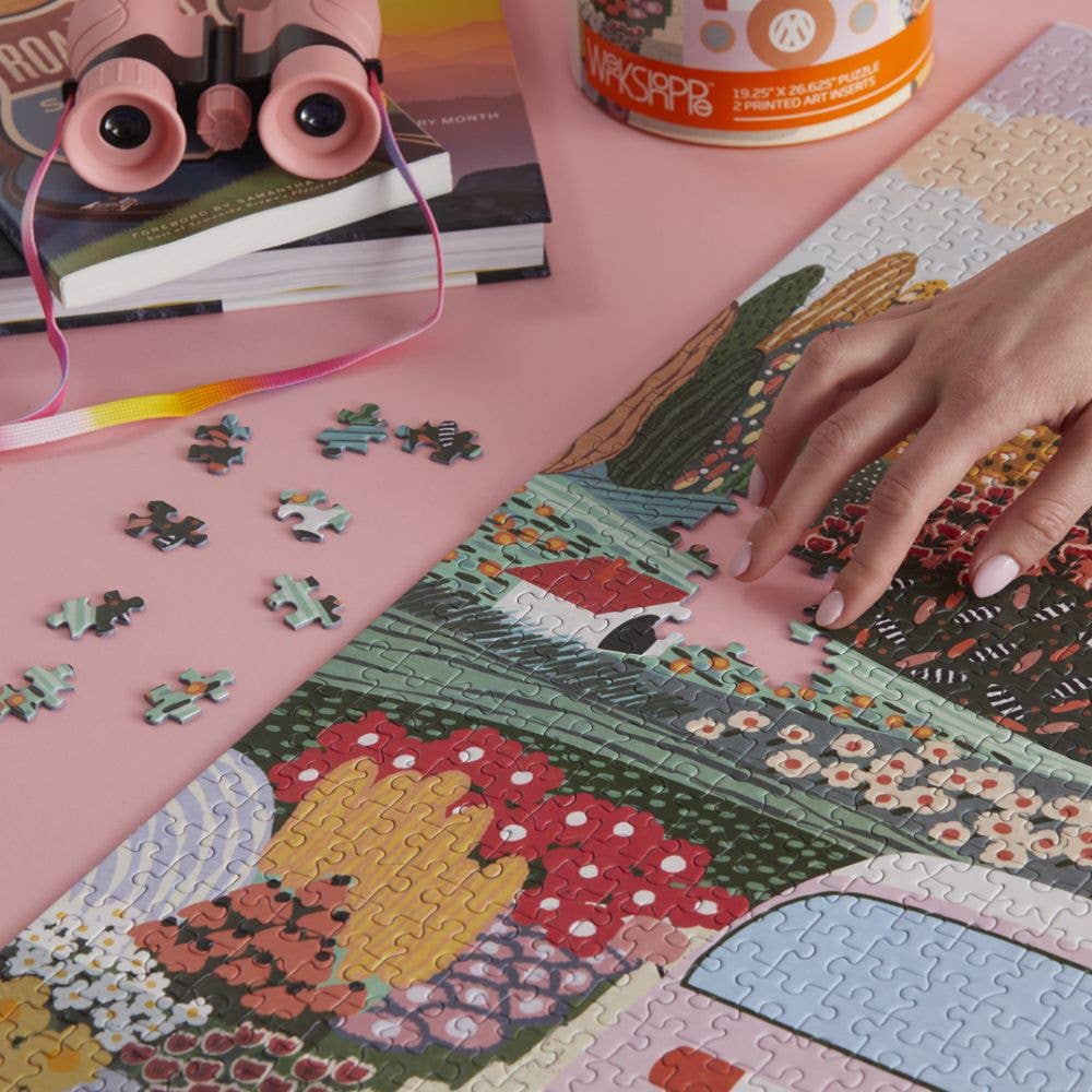 WerkShoppe 1000 Pc Puzzle – Road Trip