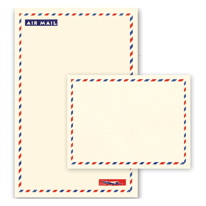 Airmail  - Letter Writing Set
