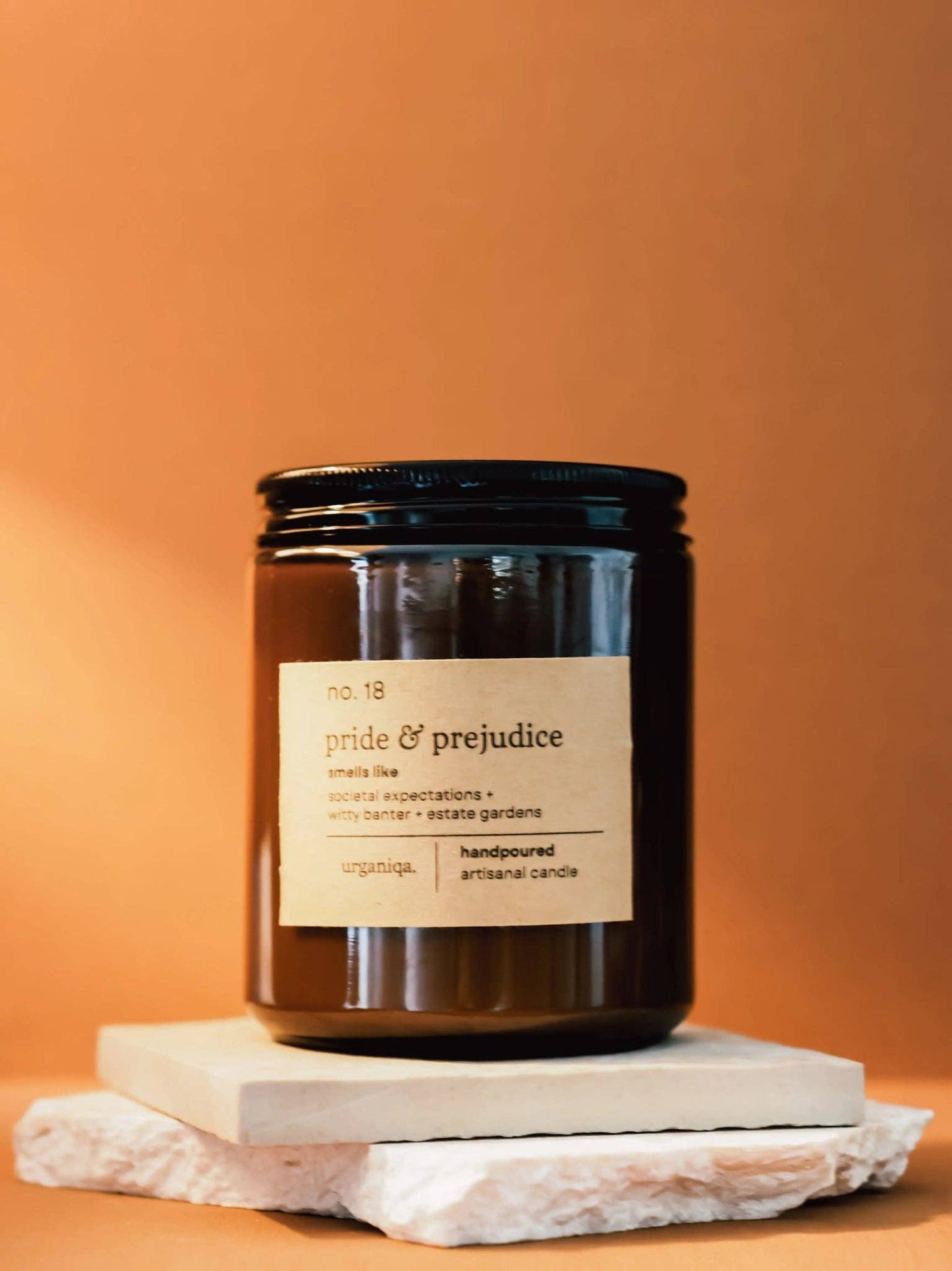 Urganiqa - Pride & Prejudice Literary Soy Candle | Nobela Collection
