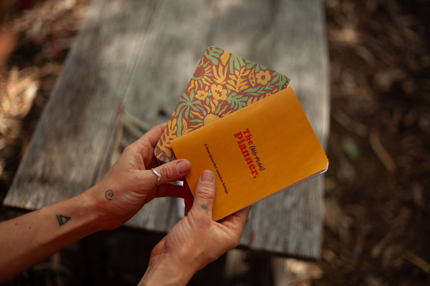 Journal & Undated planner A6 - YELLOW