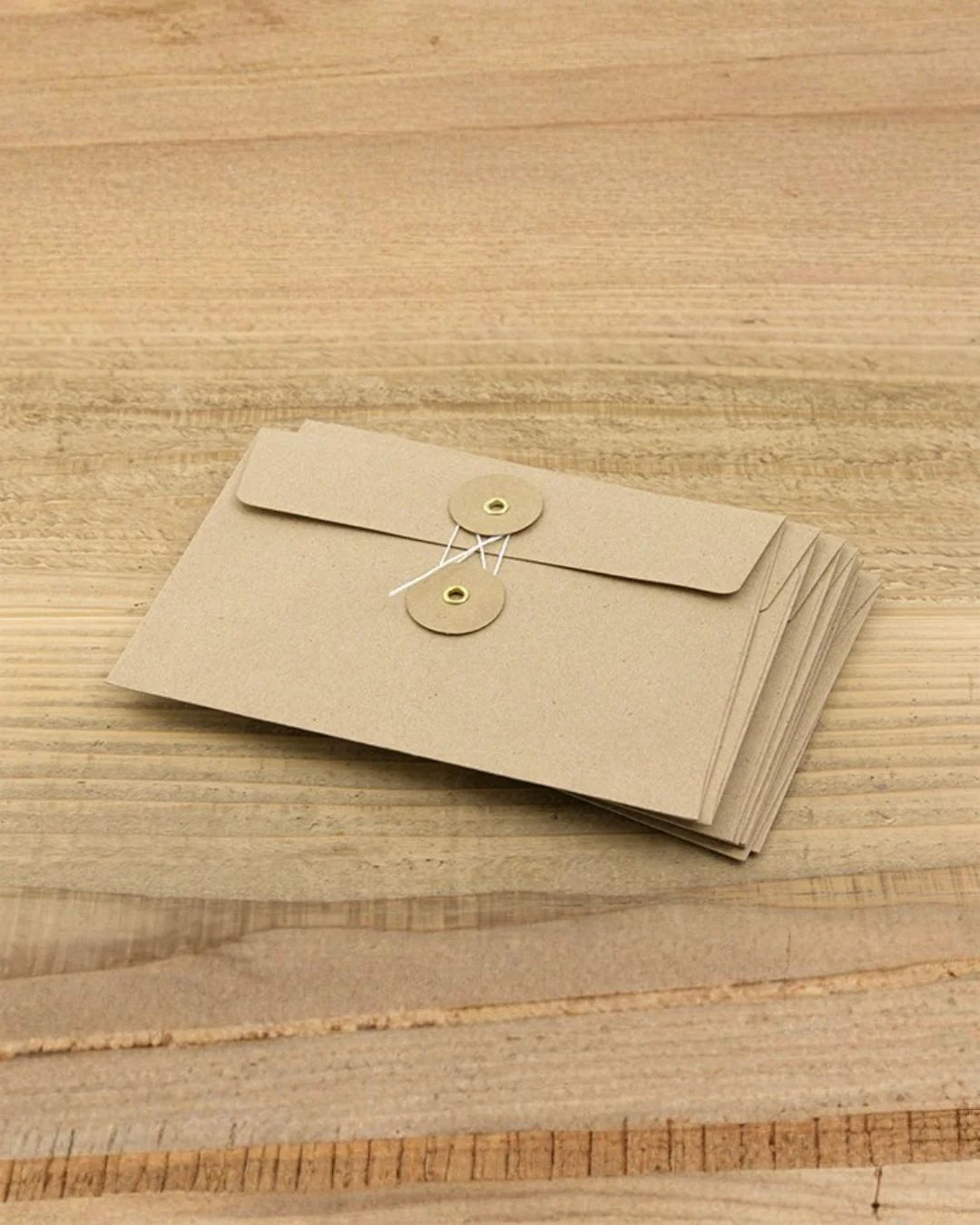 Kraft Envelope Tie, pack of 8