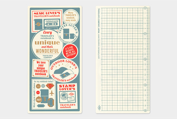 TRAVELER'S 2027 Plastic Sheet Regular