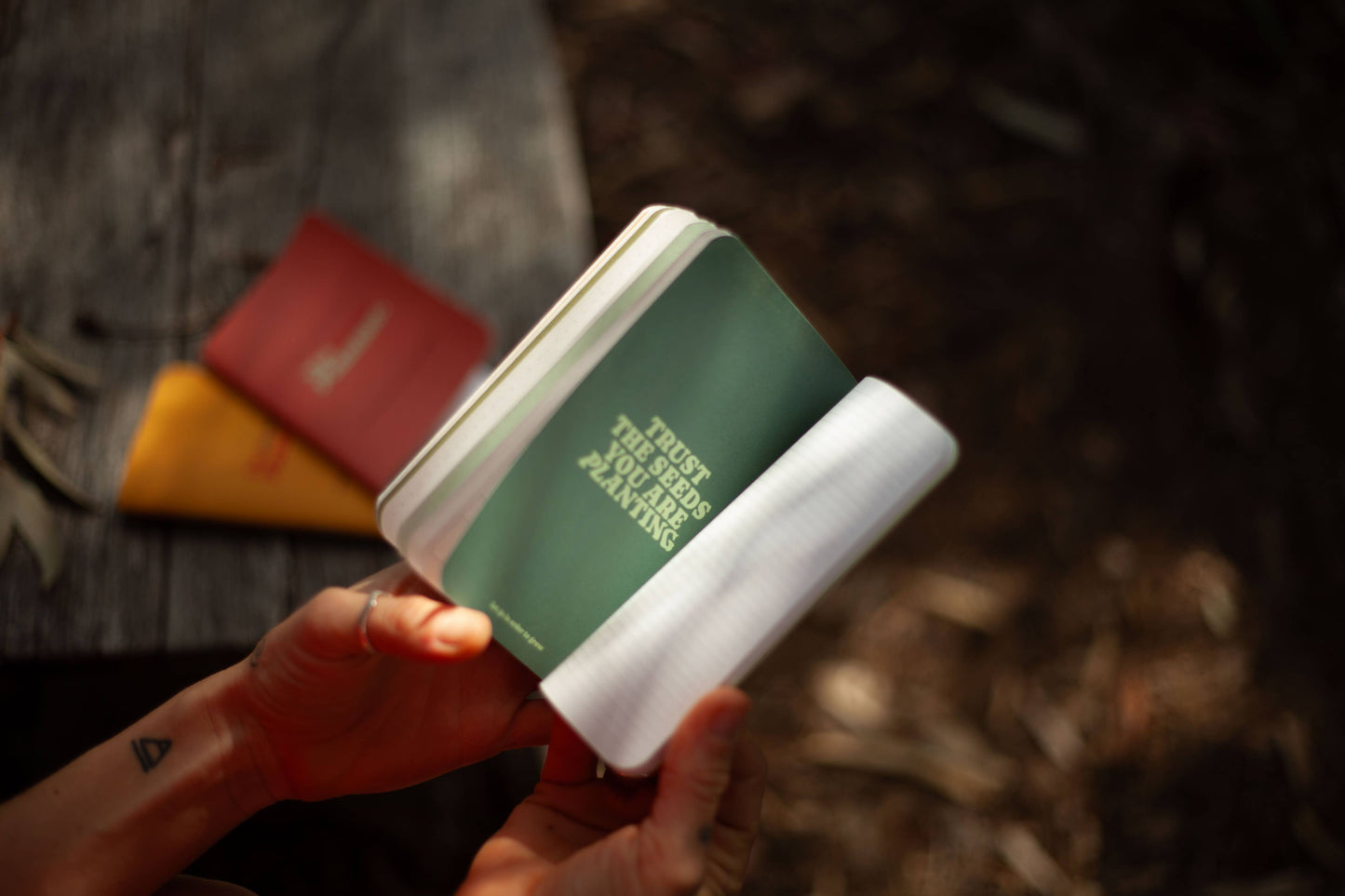 Journal & Undated planner A6 - GREEN