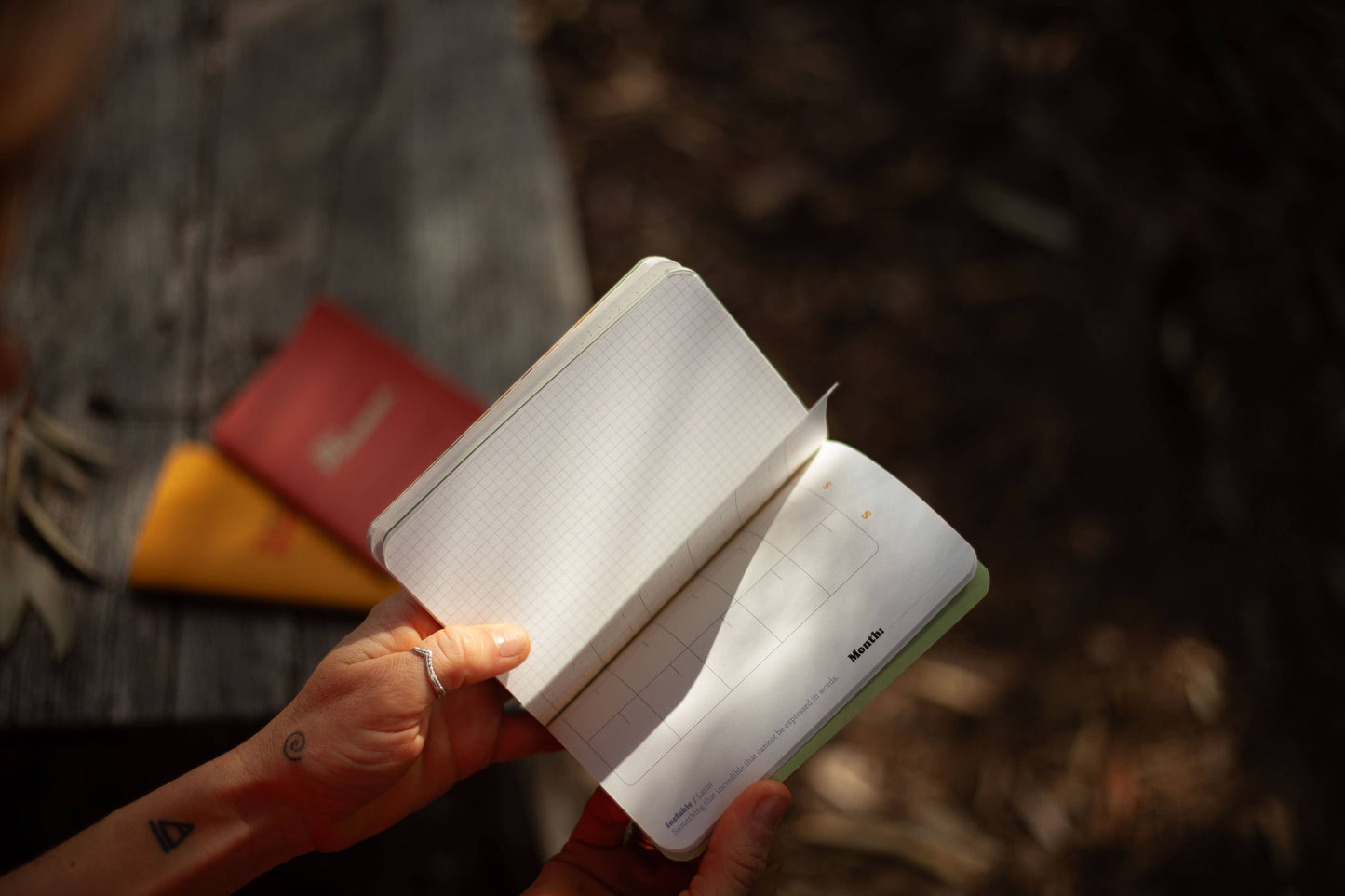 Journal & Undated planner A6 - RED