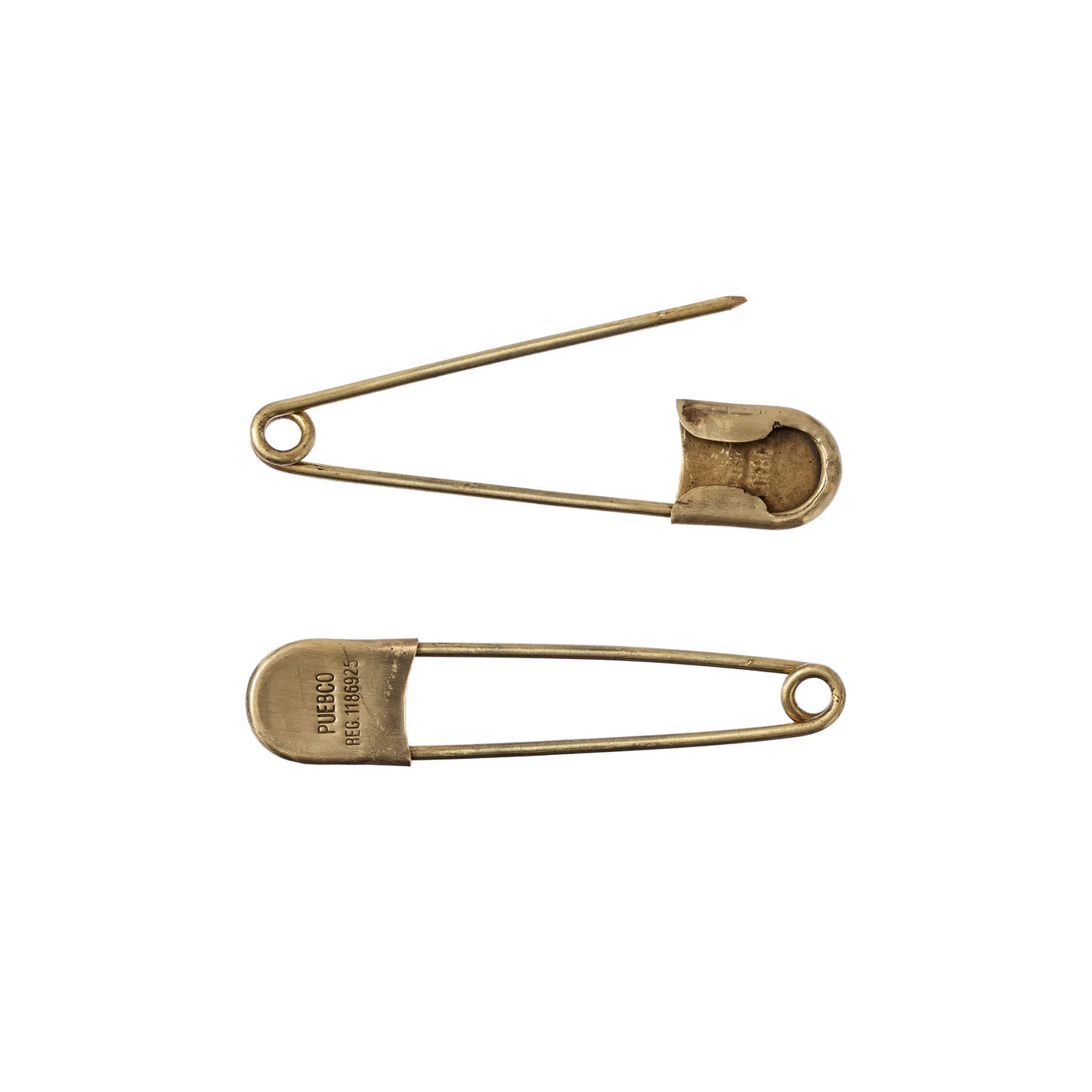 Puebco Brass Safety Pin - 13cm