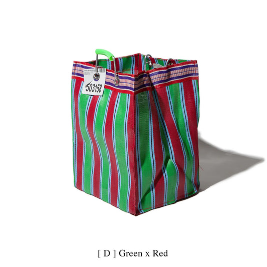 Puebco Recycled plastic stripe bag - Rectangle D26