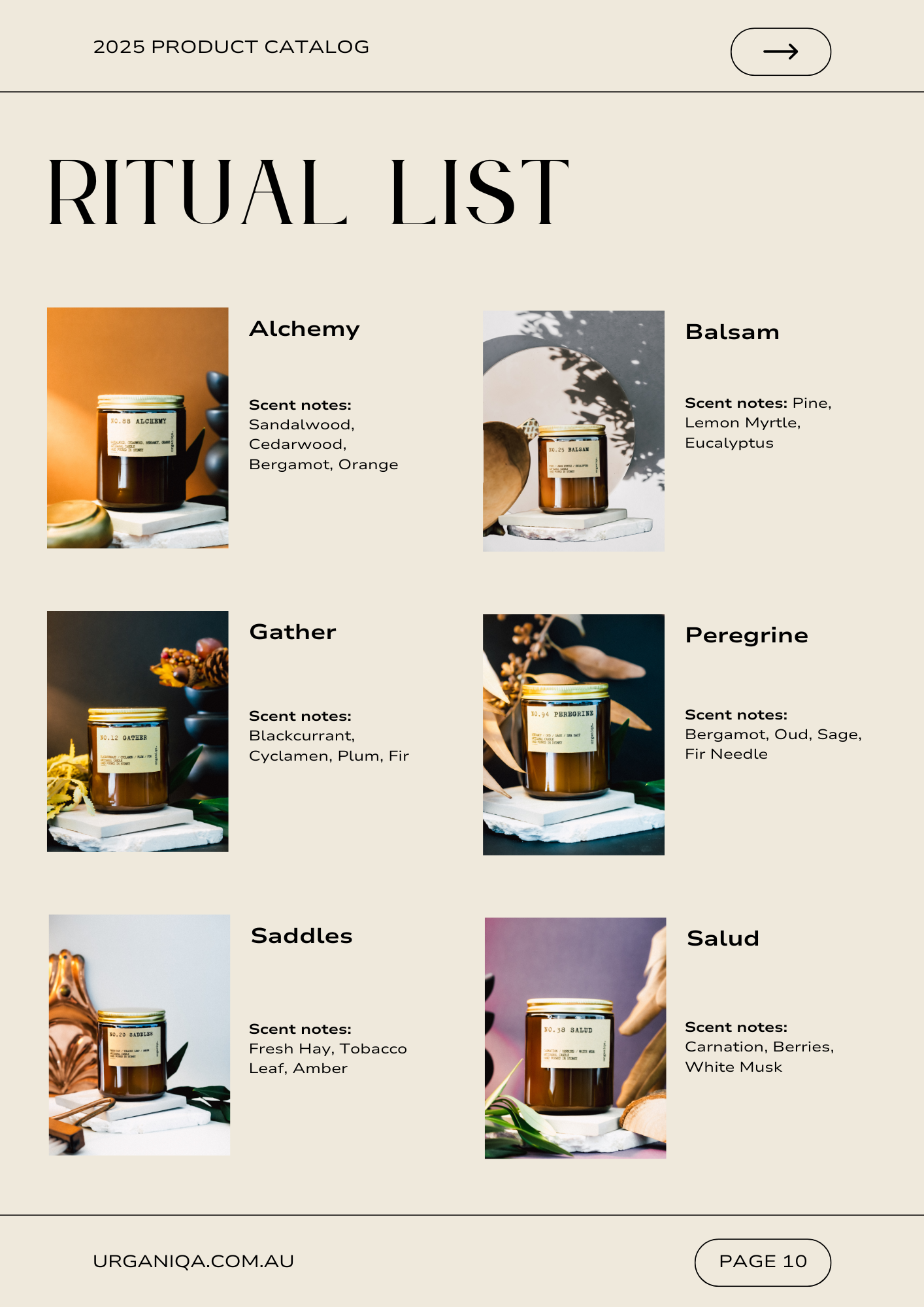 Alchemy Scented Soy Candle | Ritual Collection